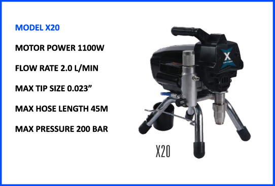 DP Airless Sprayer X20